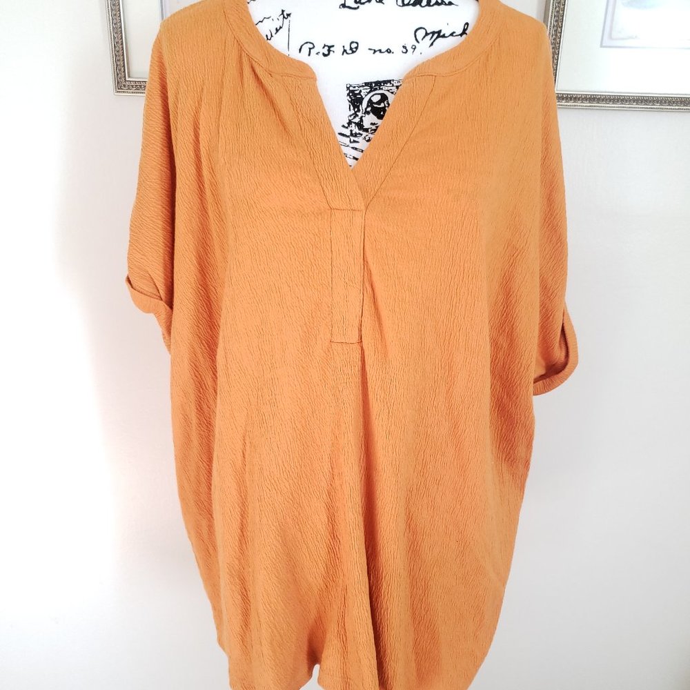 Ava and Viv Crepe Shirt